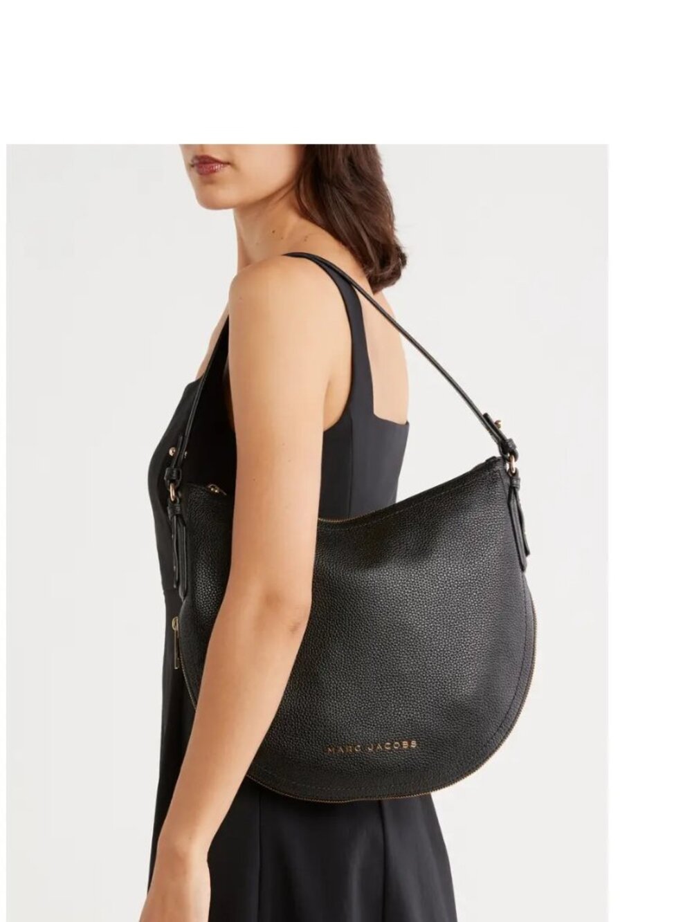 Marc Jacobs Groove Shoulder Bag- Hobo Style-Black Pebbled Leather- New with tags